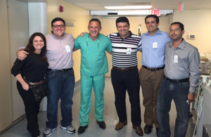 Dr. Perito with Brazilian Urologists